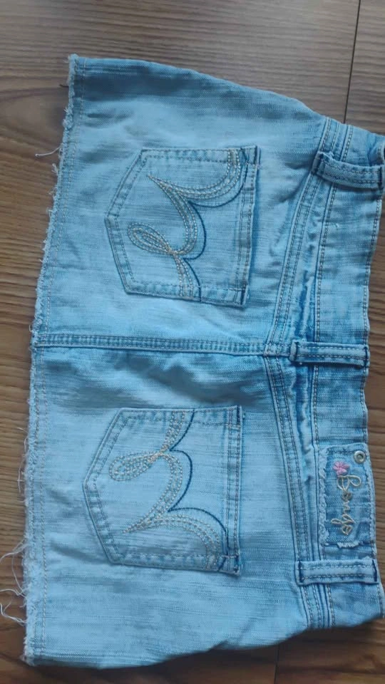 #138 Bongo Vintage Y2K Low-Rise Denim Mini Skirt Junior size 3 - photo 2