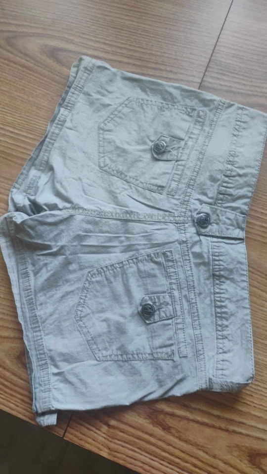 #139 Revolution Low-Rise Utility Cargo Shorts Grey size 0 - photo 2