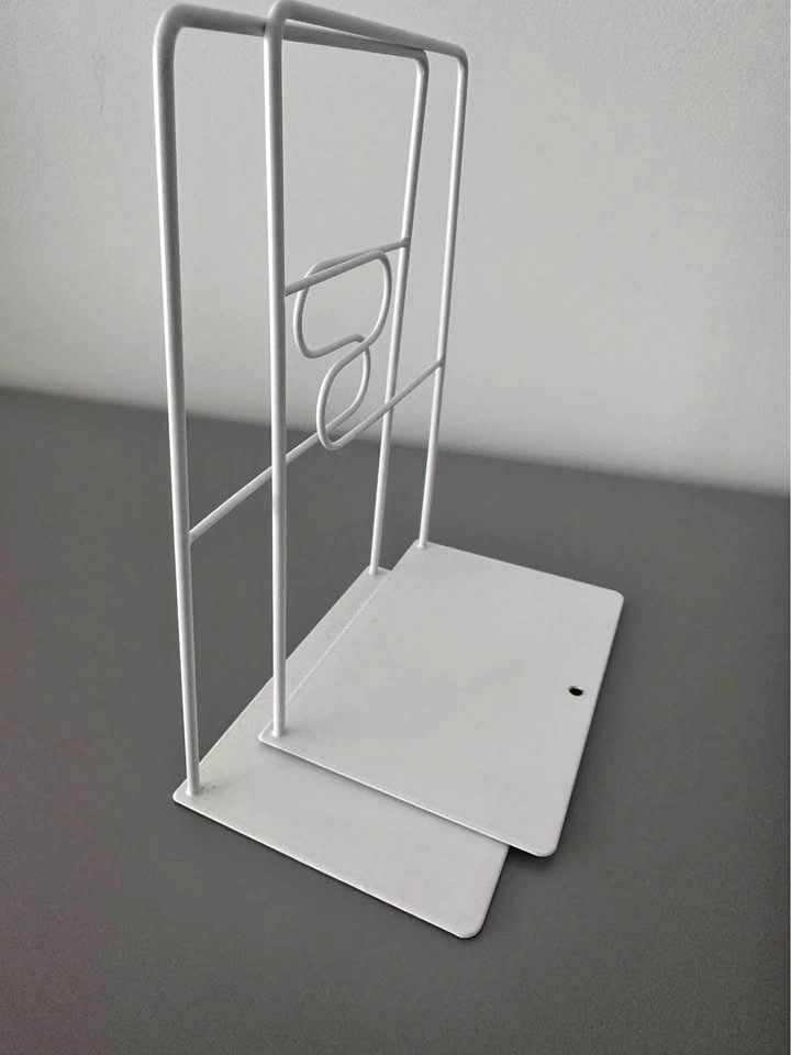 White Metal Bookends FREE