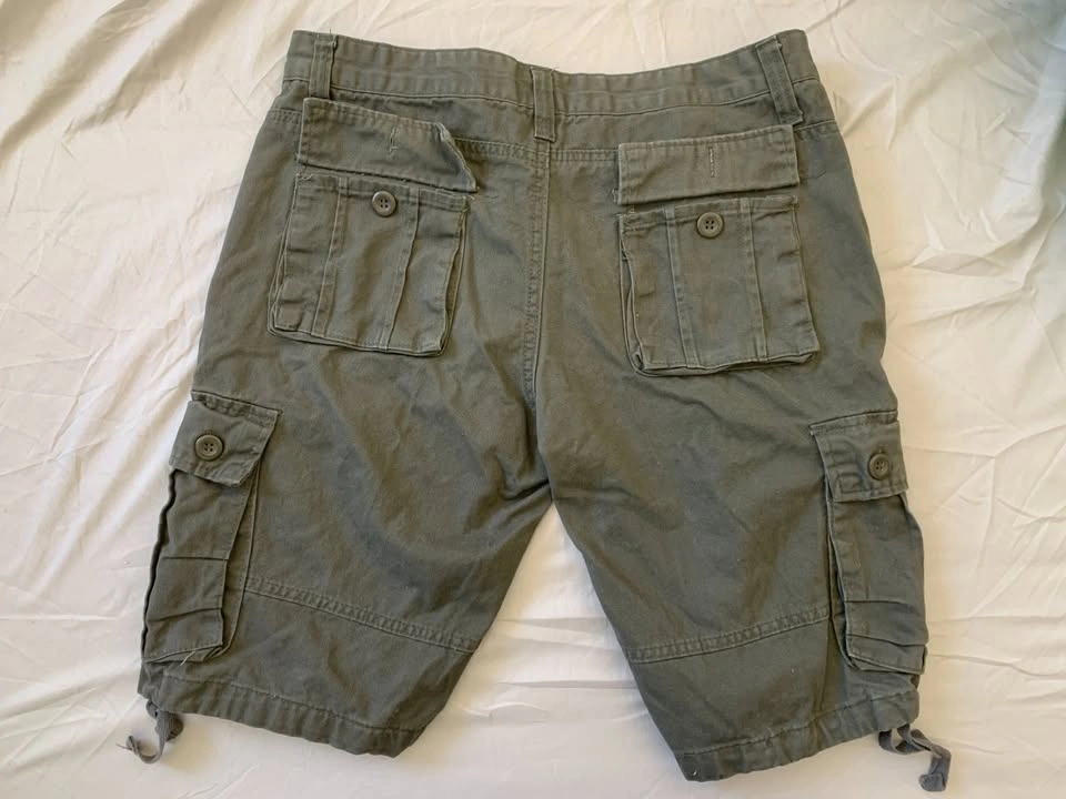 Men's Like New Cargo Utility Casual Shorts - Size 34 - photo 2