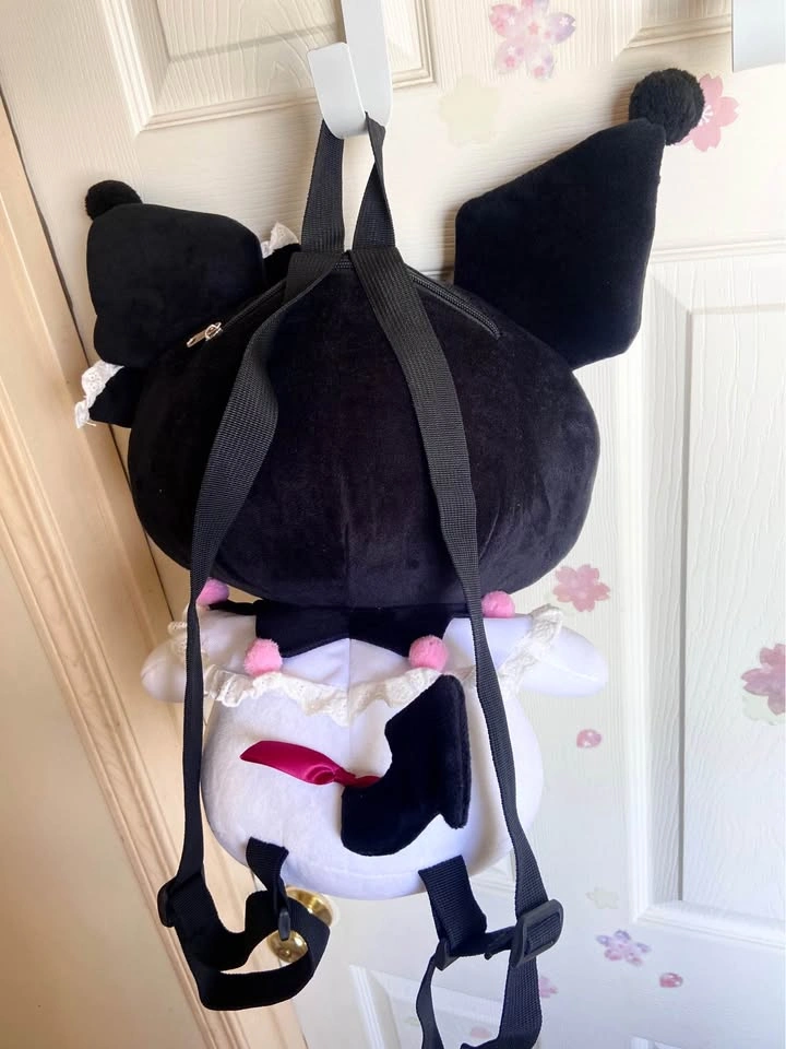 Kuromi cute party mini plush backpack - photo 2