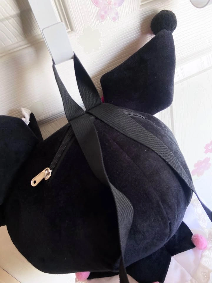 Kuromi cute party mini plush backpack - photo 3