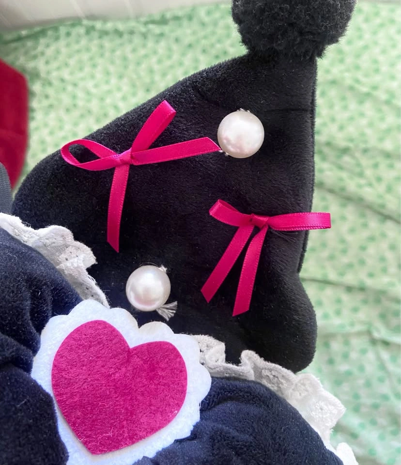 Kuromi cute party mini plush backpack - photo 4