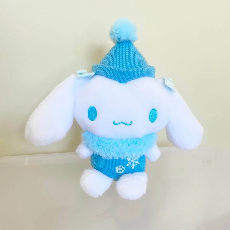 Cinnamoroll twin bows winter plush