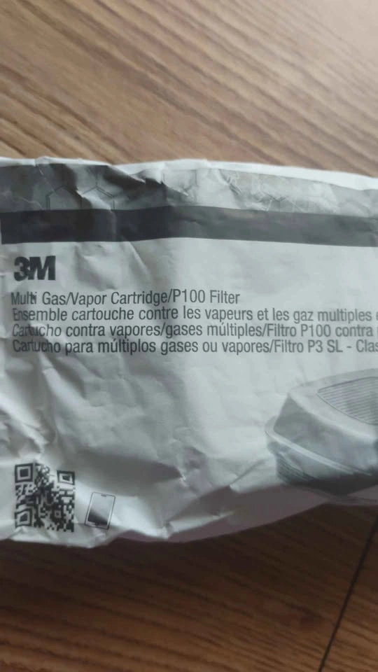 3M Multi Gas/Vapor Cartridge/P100 Filters Model 60926 EXP Mar 20 - photo 2