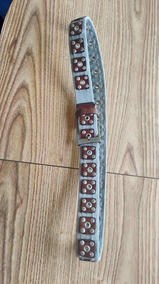 Vintage Style Punk Rock Canvas Belt
