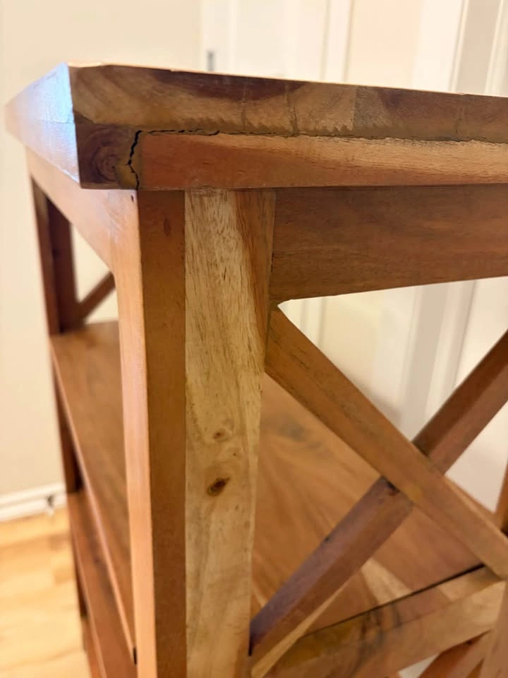 Solid wood bookshelf - photo 4