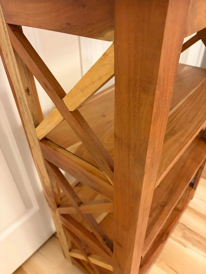 Solid wood bookshelf - photo 5