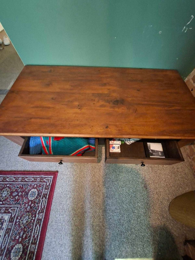 Solid pine coffee table - photo 3