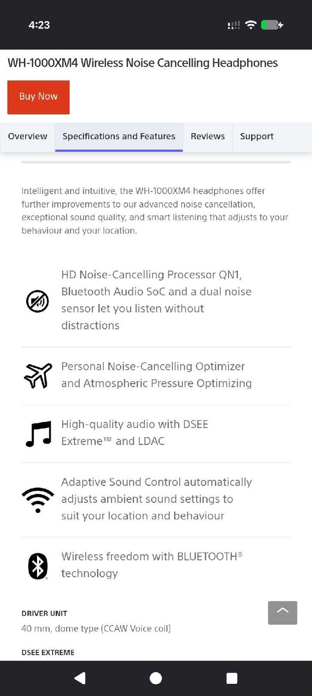 Sony Wireless Headphones - photo 4