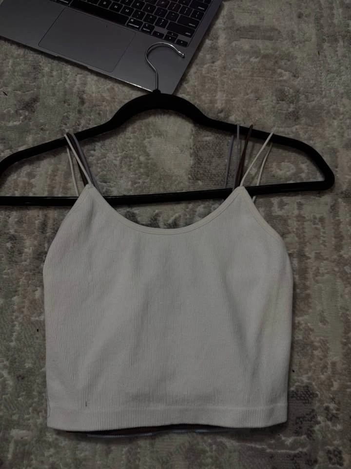 multicolour ribbed tank tops - photo 4