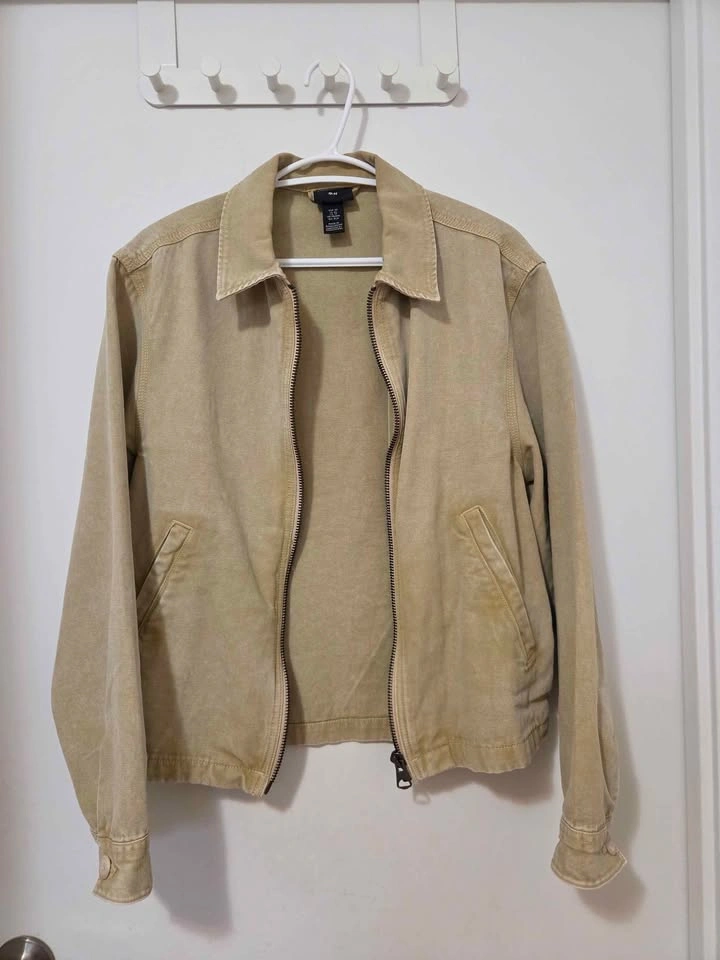 H&M Cotton Jacket with Collar
