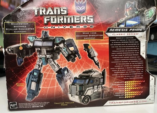 Transformer Universe Nemesis Prime SDCC voyager class Hasbro - photo 3
