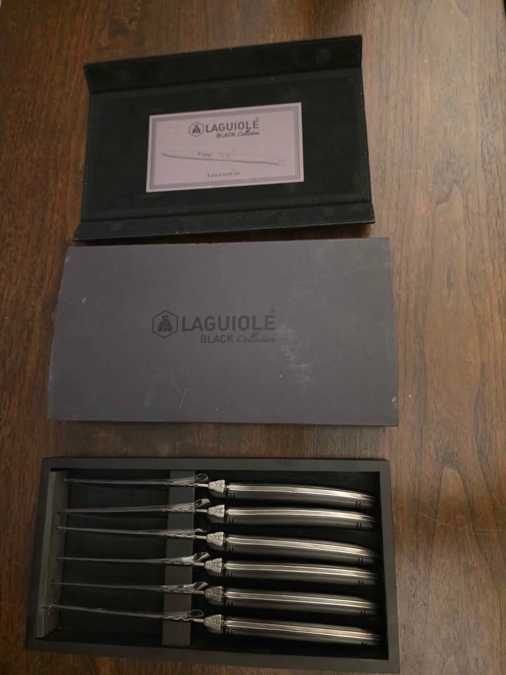 New Six Laguiole Steak Knives - photo 2