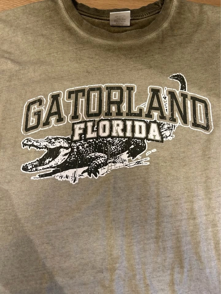 Tipsy Gatorland Florida Graphic T-Shirt Size XL - photo 3