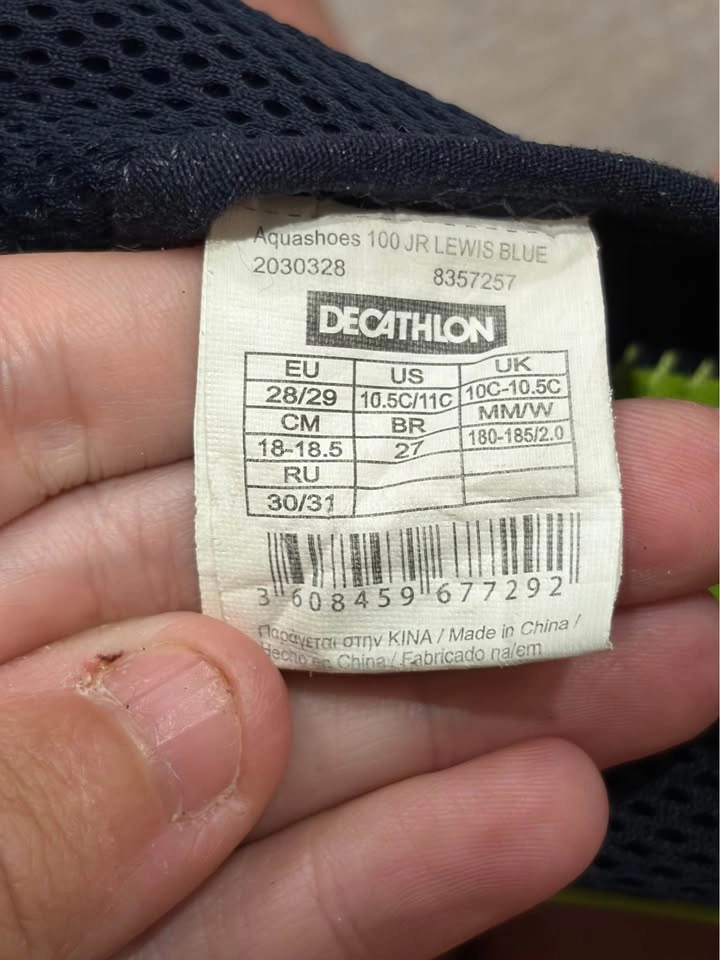 Decathlon Tribord Water Shoes – Kids Size 10.5C - photo 4