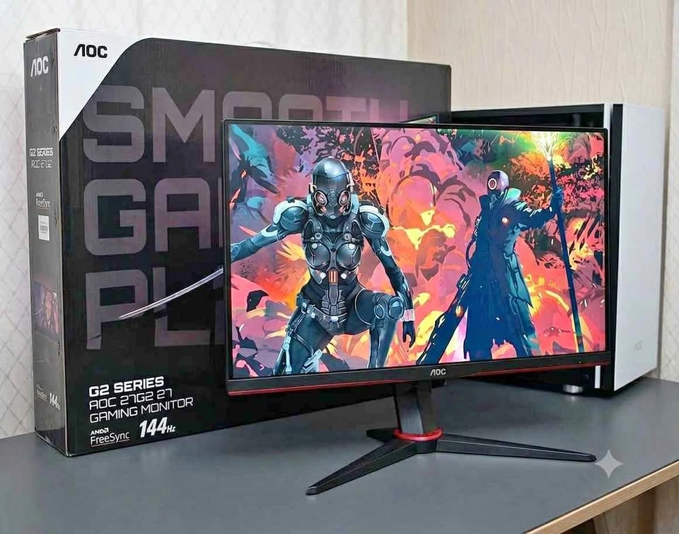 AOC 27" Gaming Monitor | 2K QHD | 144Hz | 1ms