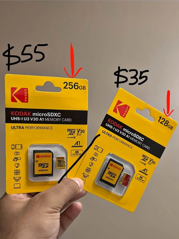 Micro SD card NEW - 128GB ($35) or 256GB ($55)