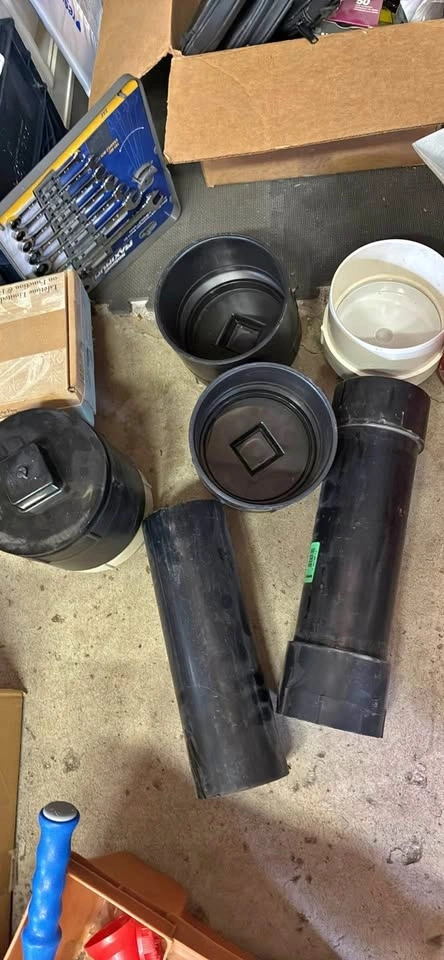 3" / 4" ABS Plumbing Lot - Leftover Parts