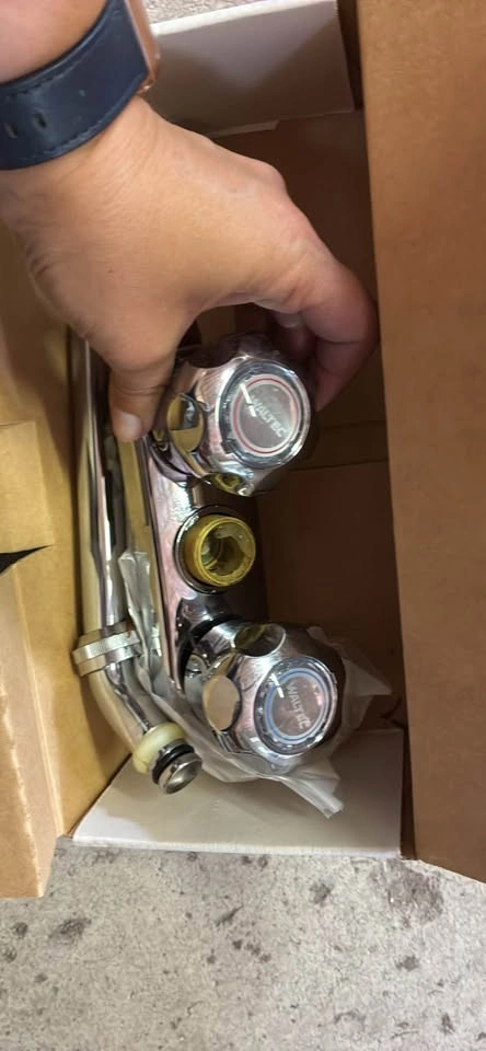 Brand New Waltec Two-Handle Laundry Faucet - photo 4