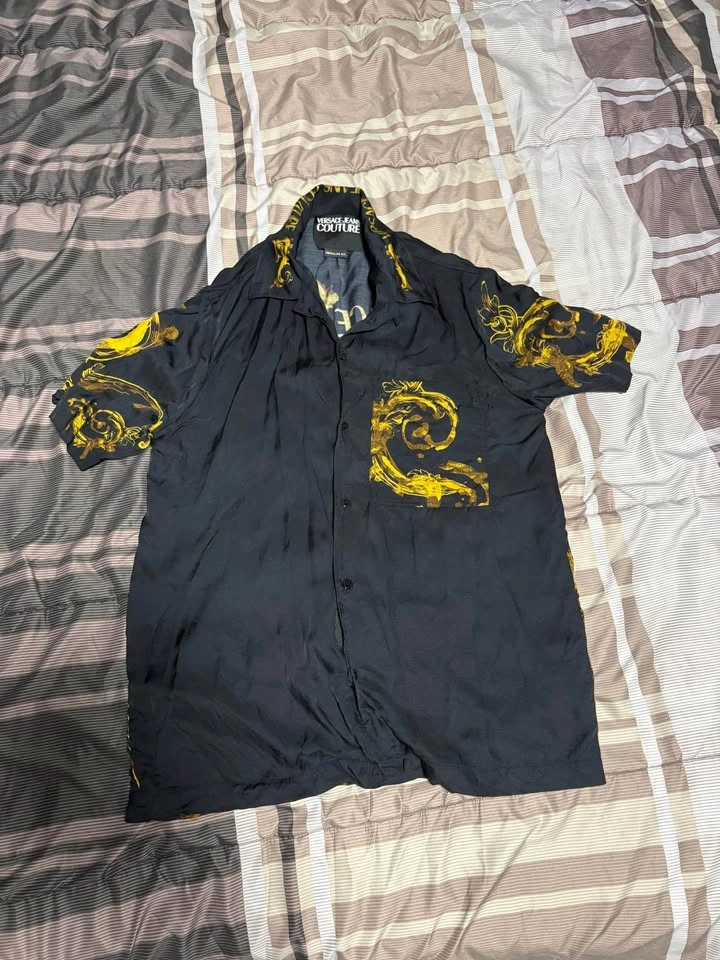 Versace Jeans Couture Short-Sleeve Button-Up Shirt - photo 2