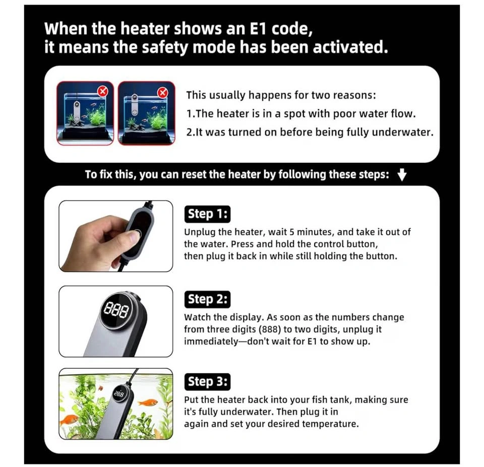 Aquarium Mini Heater - photo 5