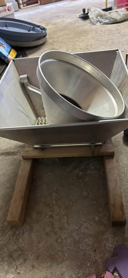 Vintage Manual Grape / Fruit Crusher - Winemaking - photo 4