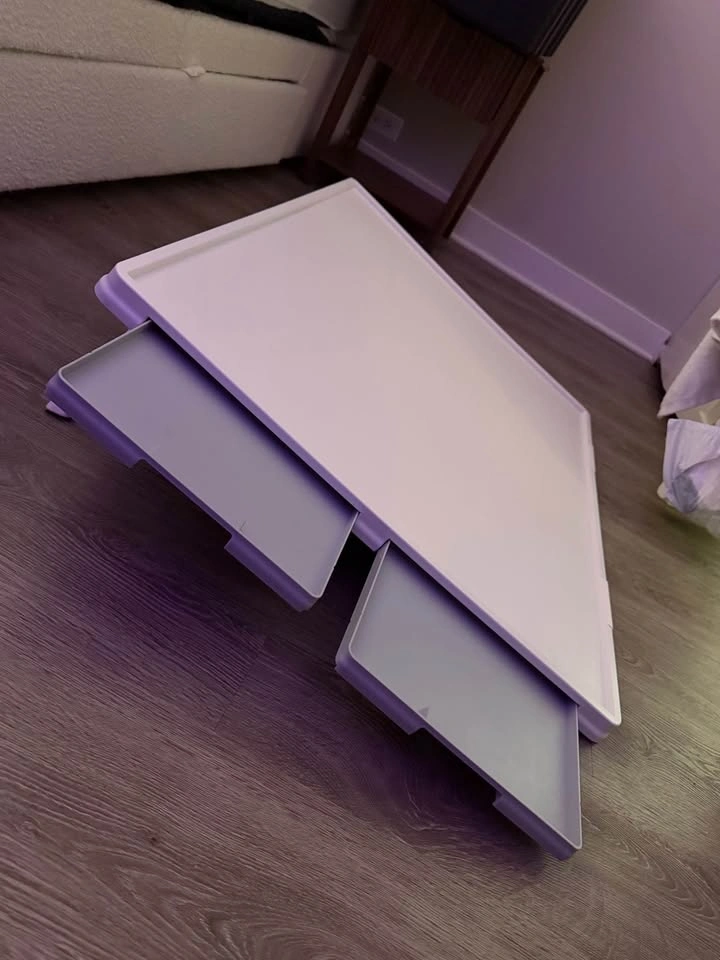 Puzzle/craft Table with sliding drawers - photo 3