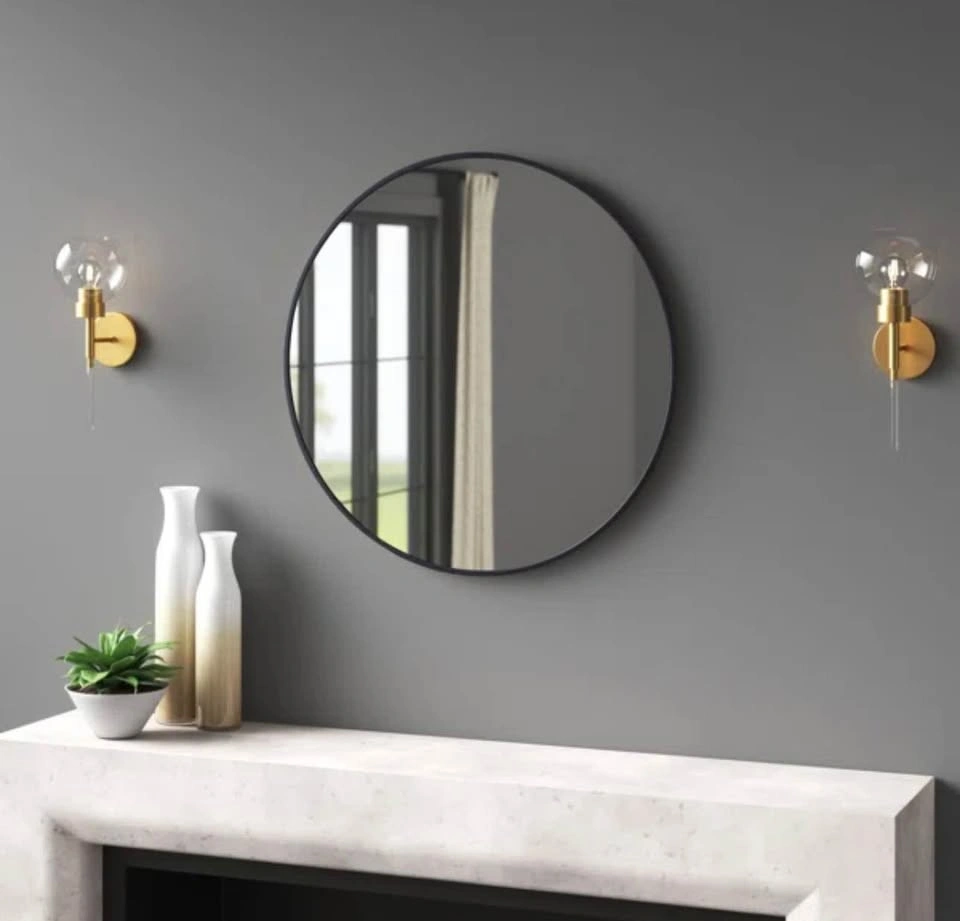 28” Round Wall Mirror - photo 2