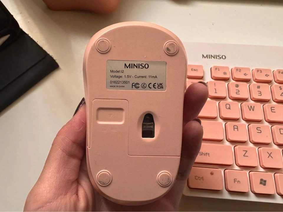 Pink Keyboard and Mouse - photo 5