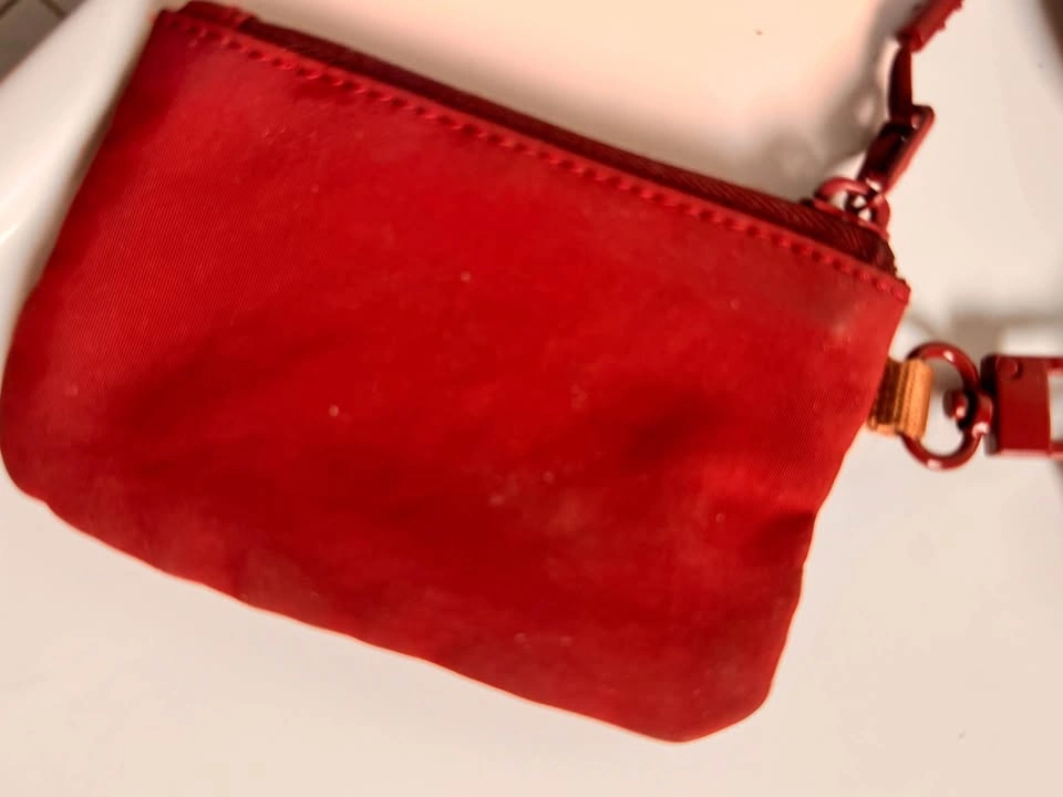 Two pouch wallet with strap - photo 4