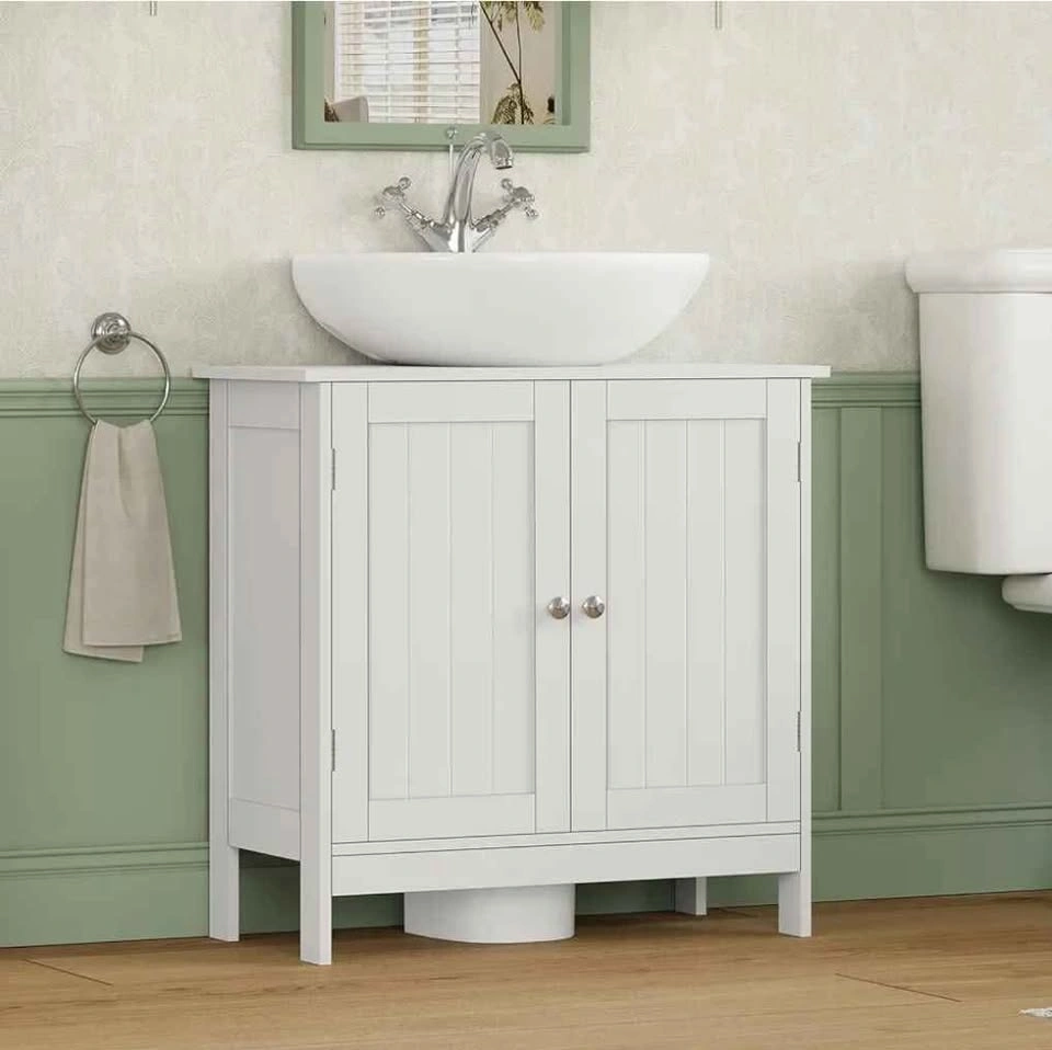 IWELL Under Sink Storage Cabinet - White - photo 2