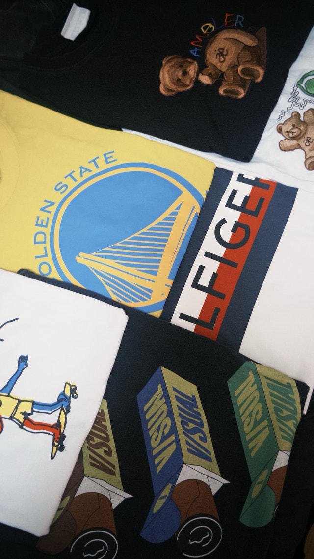 Graphic T-Shirt Bundle / Thrasher, NBA, Tommy Hilfiger, Amb