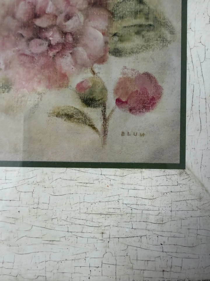 Pair of Framed Floral Prints by Cheri Blum (9" x 9") - photo 5