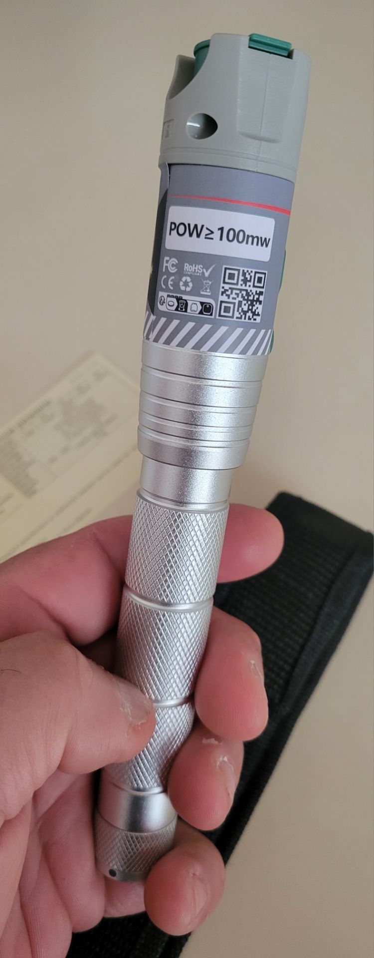 Visual Fault Locator Pen for Fiber Optic Cables, 100MW - photo 3
