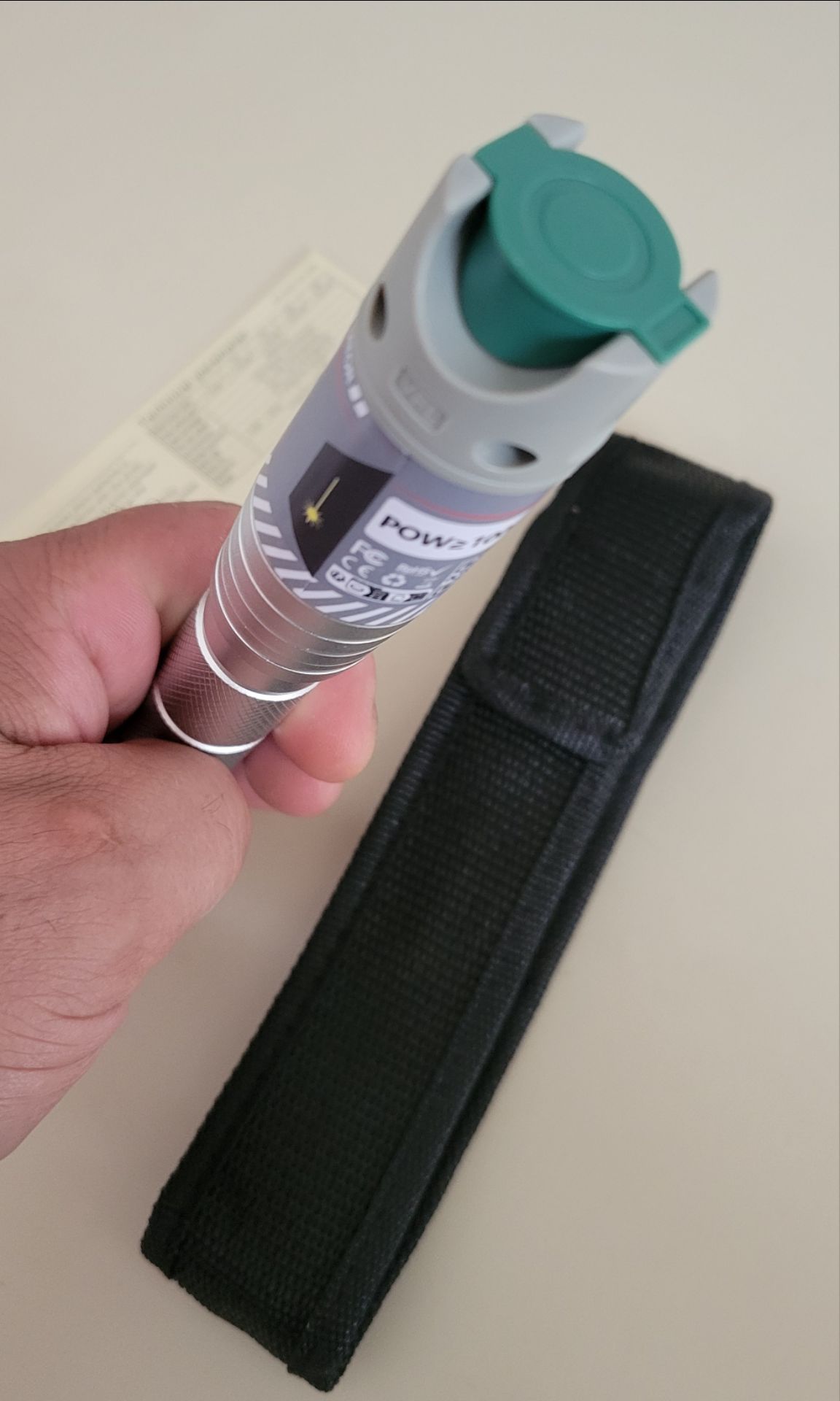 Visual Fault Locator Pen for Fiber Optic Cables, 100MW - photo 4