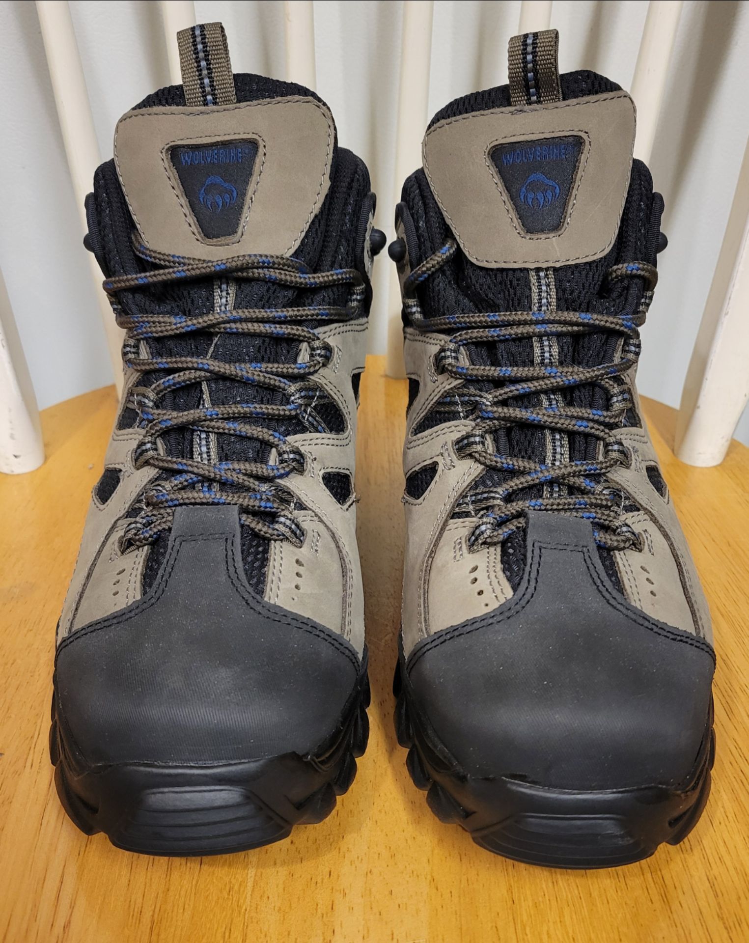 Wolverine Hudson Men's Gray Steel Toe Work Boots Size 9.5 EW - photo 3