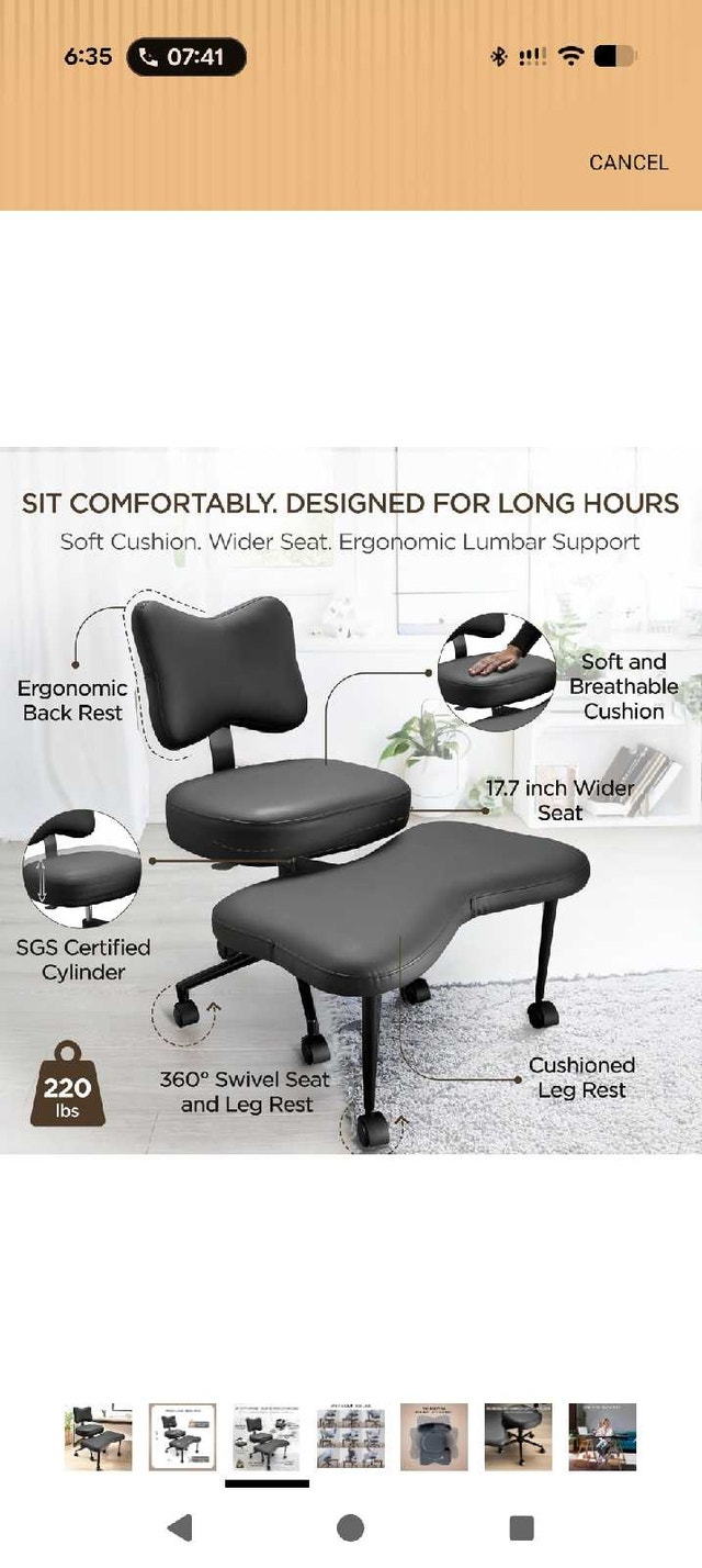 Meditation Yoga Office Chair - photo 4