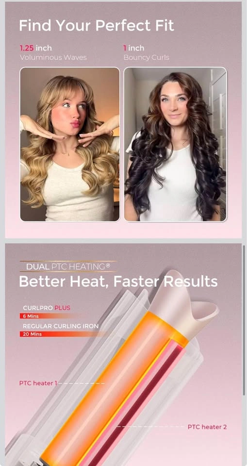 TYMO CurlPro Plus 1.25” Automatic Curling Iron - photo 3