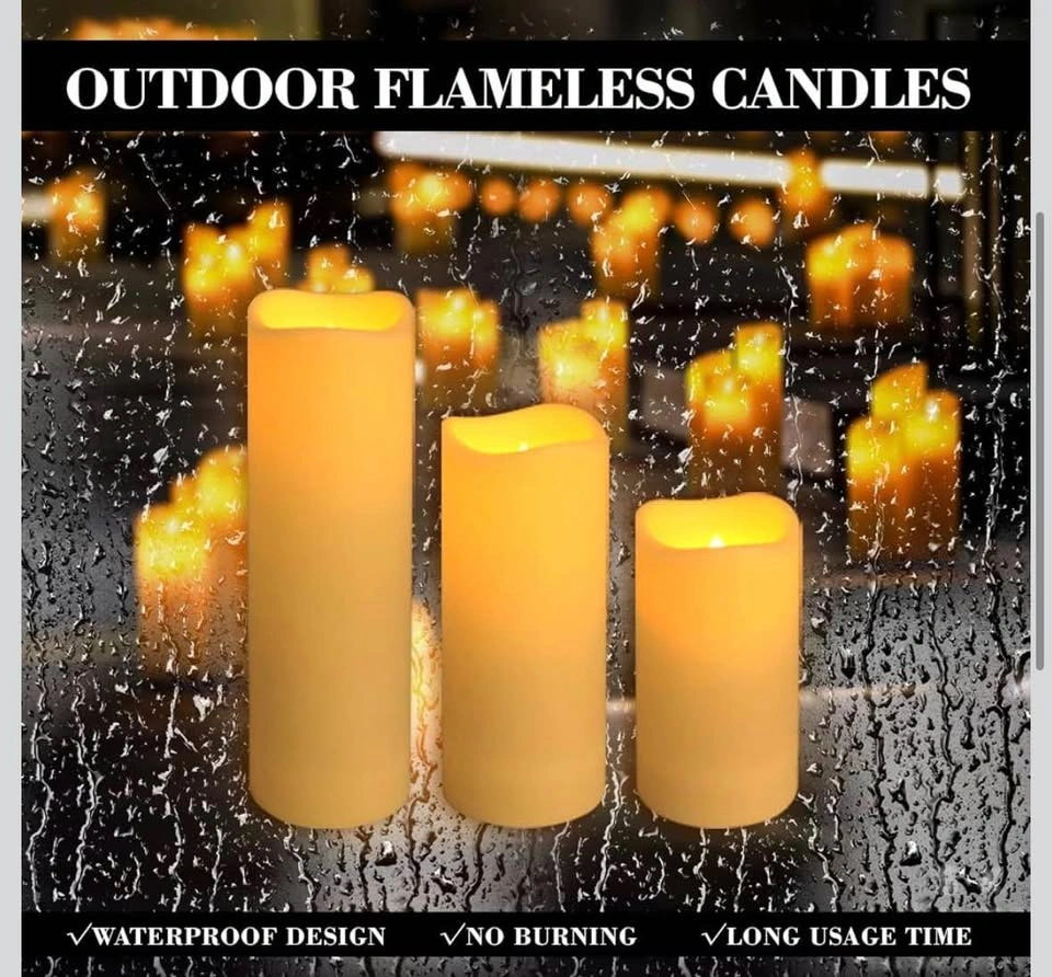 36 Pack Flameless Waterproof LED Candles with Remote Control - photo 4
