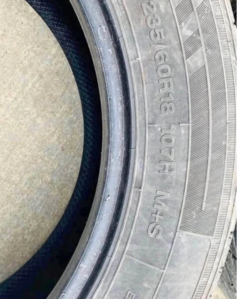 235/60R18 107H M+S Tires