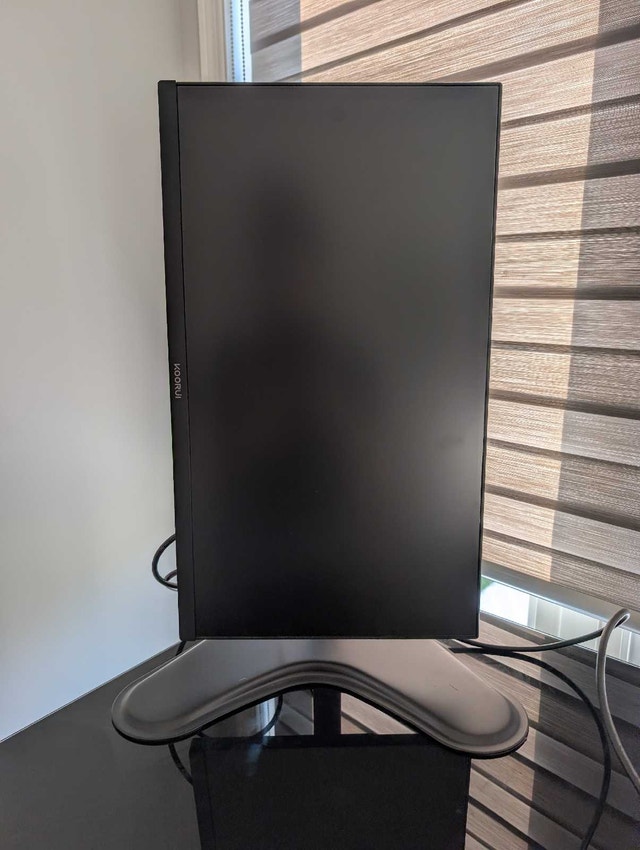 22" Monitor & Rotating Stand