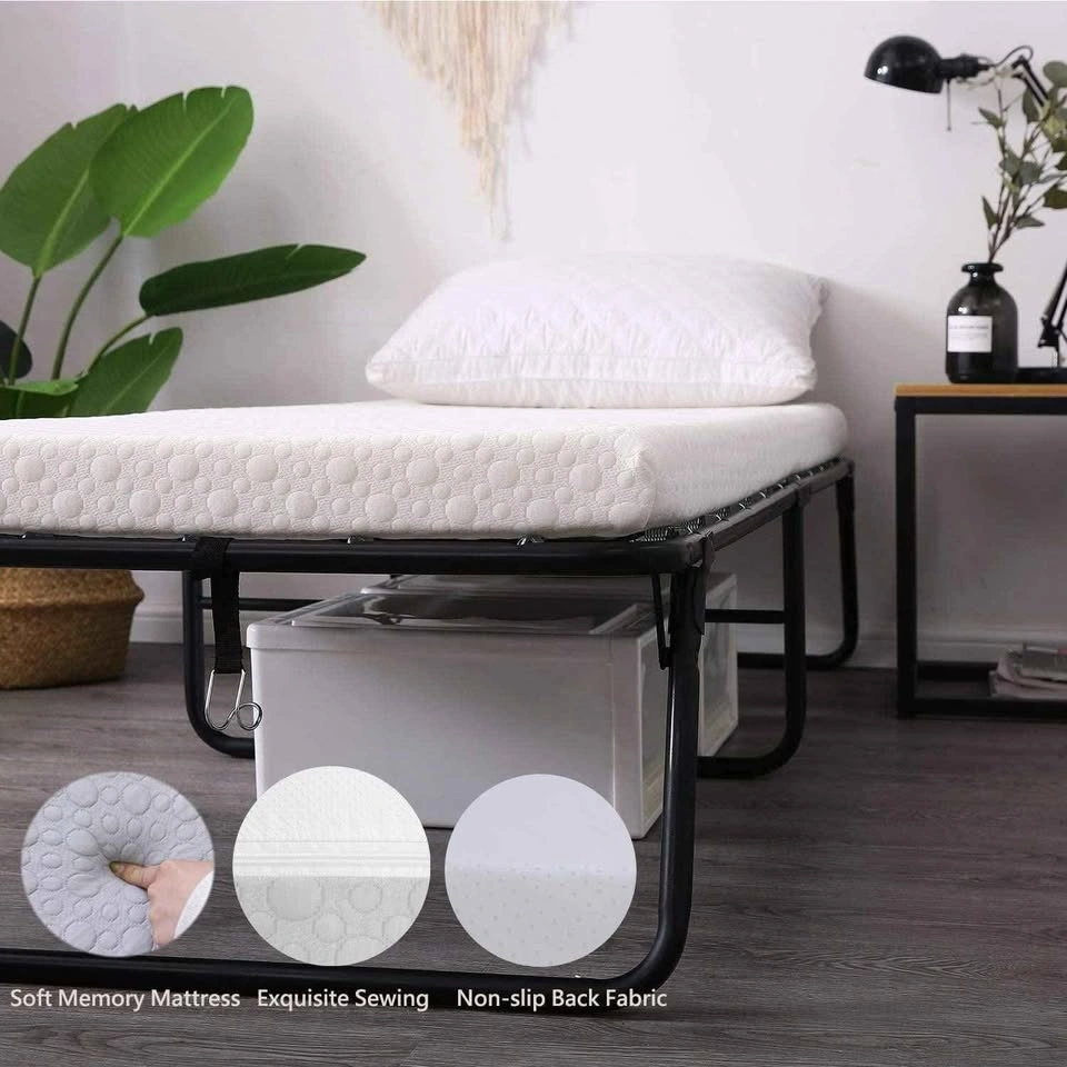 Leisuit 75 x 31 Inch Portable Folding Bed with Memory Foam - photo 5
