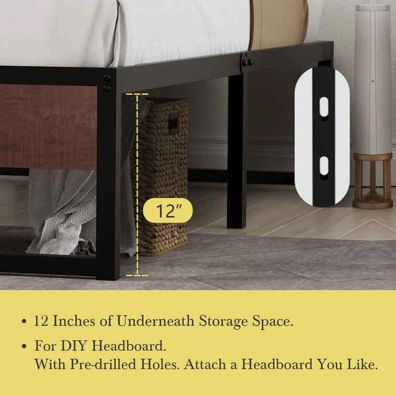BRAND NEW 14 Inch Twin/Single Metal Platform Bed Frame - photo 3