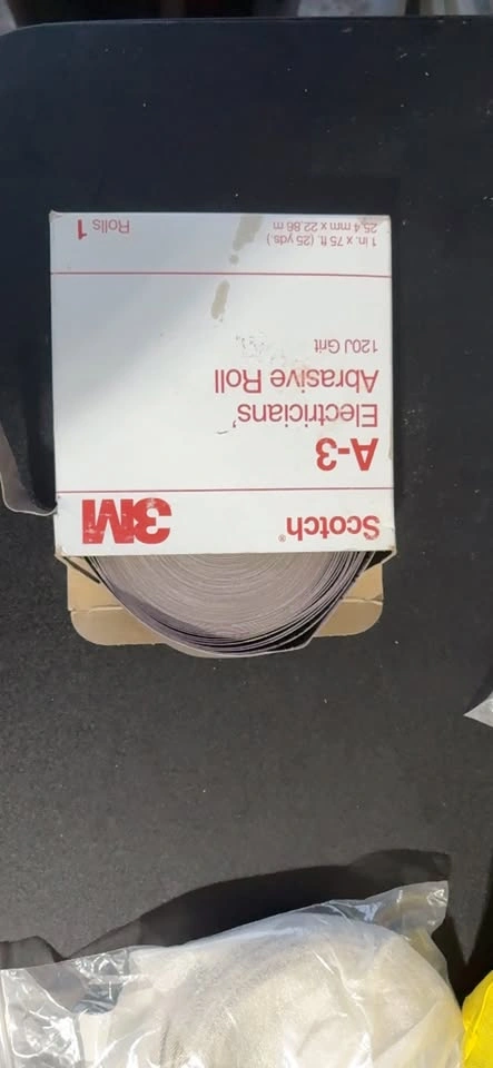 Scotch 3M A-3 Electricians' Abrasive Roll 120J Grit 1 in. x 75 f - photo 3