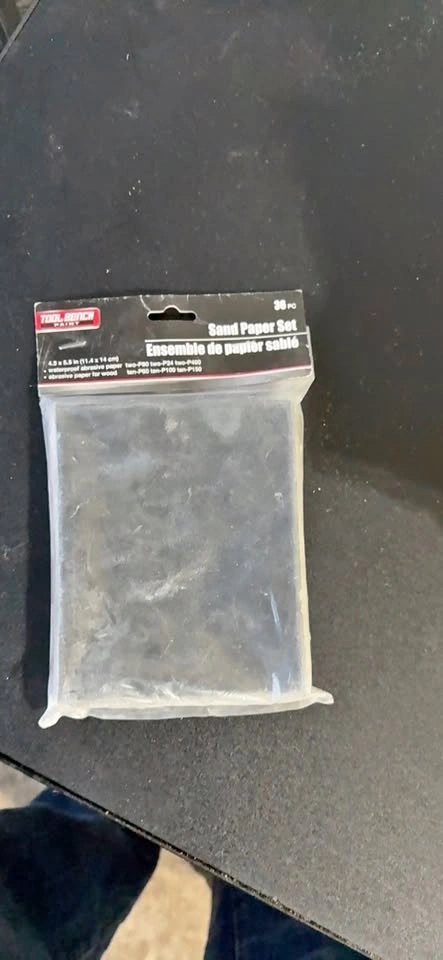 TOOL BENCH PAINT 36 PC Sand Paper Set