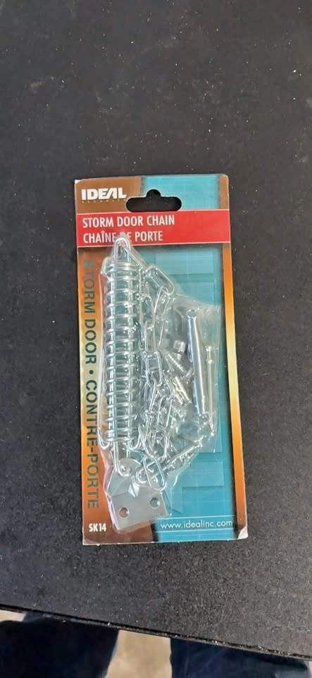 Ideal Security Storm Door Chain SK14