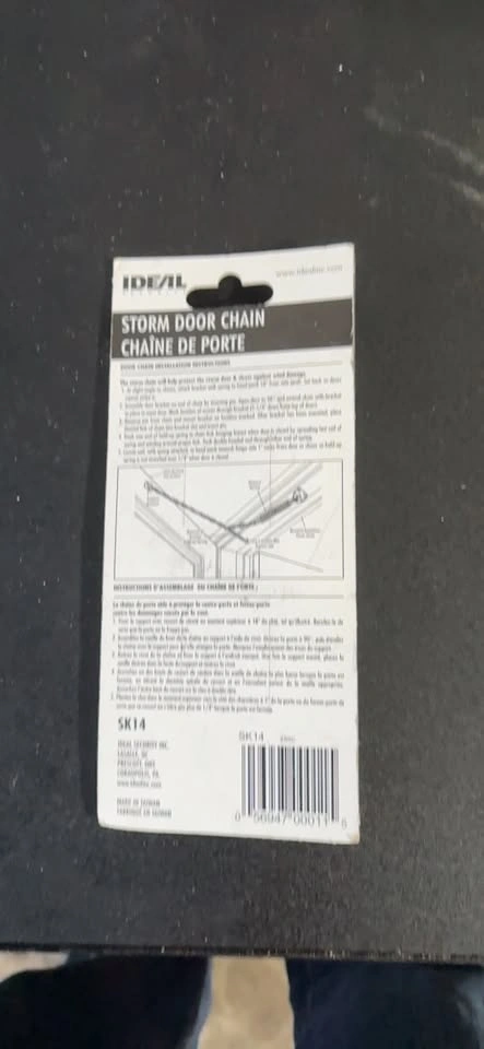 Ideal Security Storm Door Chain SK14 - photo 2