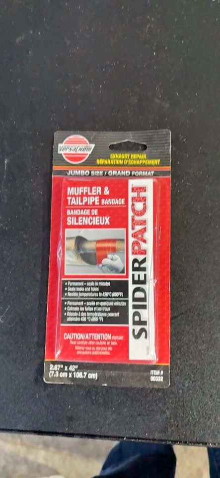 Versachem Spiderpatch Jumbo Size Muffler & Tailpipe Bandage 0033