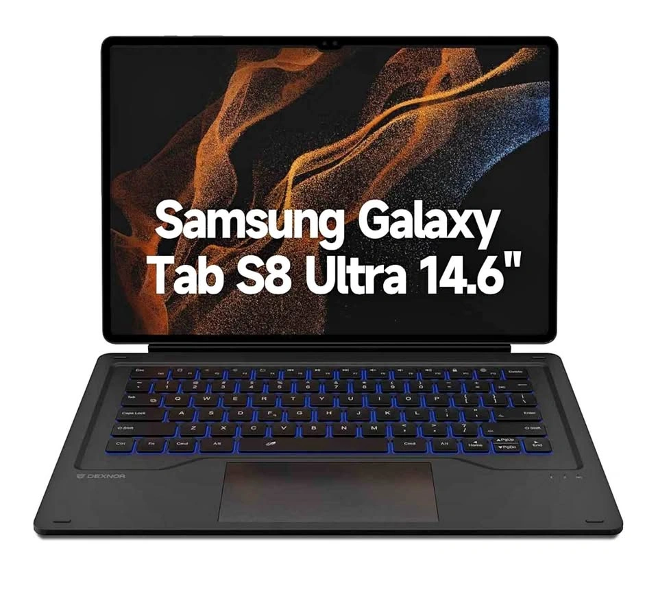 Samsung s8 ultra with keyboard